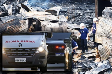 பிரேசிலில் முகாம் ஒன்றில் ஏற்பட்ட தீ விபத்து: 10 பேர் பலி