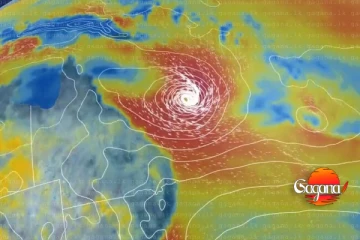 පැයට කිලෝමීටර 100 ක වේගෙන් එන සුළි කුණාටුවක් - කීලිං පදිංචිකරුවන්ට අද නිවෙස්වලම ඉන්නයි දැනුම්දෙයි