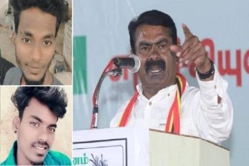 அரக்கோணம் இரட்டைக்கொலை: சாதிவெறிக்கும்பலை.... கொந்தளித்த சீமான்