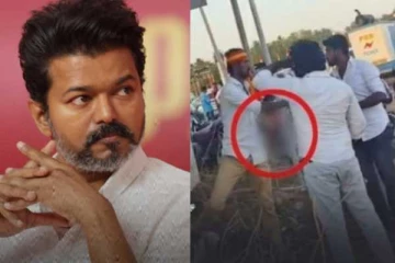 காலையிலேயே மது குடித்த தொண்டர்கள்!! சர்ச்சையாகும் தவெக மதுரை மாநாடு...