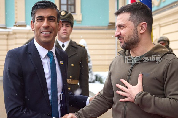 ரிஷி சுனக் உக்ரைனுக்கு திடீர் பயணம் | Uk Pm Sunak Makes Surprise Trip To Kyiv