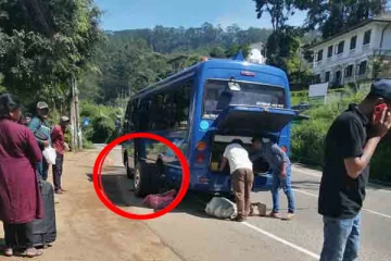 திடீரென கழன்று ஓடிய சொகுசு பேருந்தின் சில்லுகள்; பயணிகளின் திக்...திக்.. நிமிடங்கள்