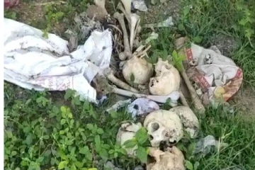 பூங்காவில் வாக்கிங் சென்றவர்களுக்கு காத்திருந்த அதிர்ச்சி! சிதறி கிடந்த மண்டை ஓடுகள்...தெறித்து ஓடிய பொது மக்கள்