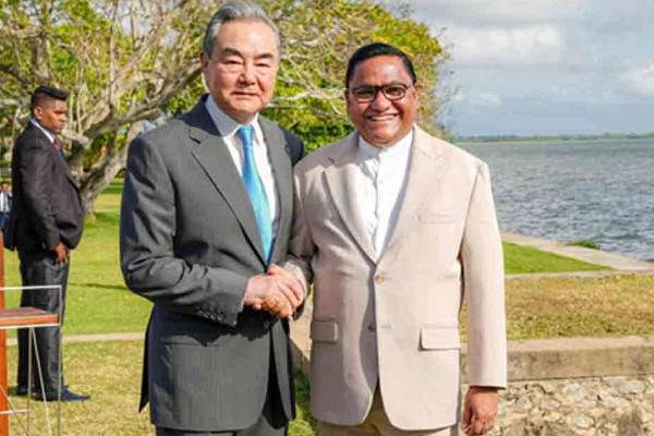 இலங்கை - சீன வெளிவிவகார அமைச்சர்கள் சந்திப்பு | China Foreign Minister Visits Sri Lanka