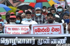 ஆயிரம் ரூபாய் சம்பளத்தை வலியுறுத்தி மலையகத்தில் போராட்டம் முன்னெடுப்பு