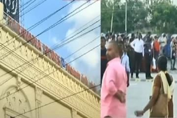 சரவணா ஸ்டோரில் தீ விபத்து - அலறி ஓடிய வாடிக்கையாளர்கள்