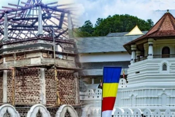 குருநாகலில் போலியாக நிர்மாணிக்கப்பட்ட தலதா மாளிகை இடிப்பு!