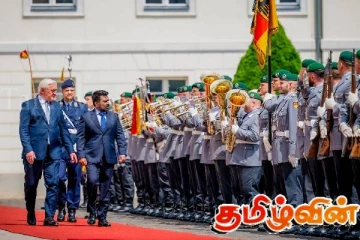 ஜெர்மன் சென்ற ஜனாதிபதி அநுரவிற்கு அமோக வரவேற்பு