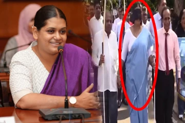 கண்களைக் கட்டி கொழும்பு மேயர் நடைப்பயணம்; காரணம் என்ன?