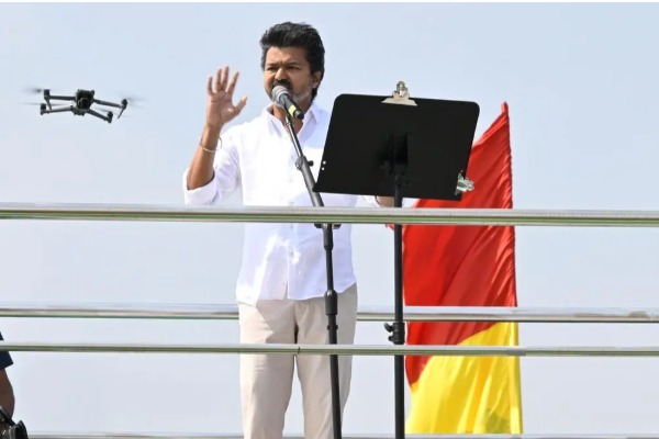 பாஜகவின் முதல் அடிமையாக இருந்த திமுக - விஜய் காட்டம் | Tvk Vijay Says Dmk Is 1St Slave Of Bjp