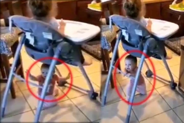 பாகுபலியாக மாறிய குழந்தை செய்த காரியம்: 1000 தடவை அவதானித்தாலும் சலிக்காத காட்சி