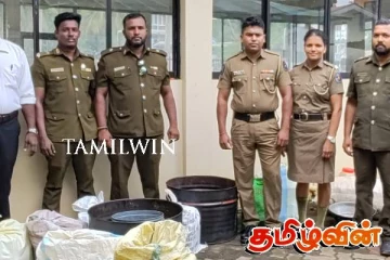 வவுனியாவில் தேன் எனக் கூறி சீனிப்பாணி விற்பனை : மூவர் கைது