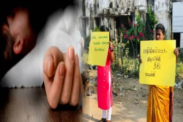 கொலை செய்யப்பட்ட சிறுமிக்கு நீதி கோரி மன்னாரில் போராட்டம்