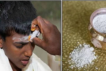 தூங்கி கொண்டு இருக்கும் குழந்தைக்கு விபூதி வைக்கலாமா?