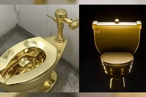 ஏலத்திற்கு வரும் 102.1 கிலோ தங்க கழிப்பறை! விலை எவ்வளவு தெரியுமா? | Did You Know 102 Kg Gold Toilet Price ஏலத்திற்கு வரும் 102.1 கிலோ தங்க கழிப்பறை! விலை எவ்வளவு தெரியுமா? | Did You Know 102 Kg Gold Toilet Price