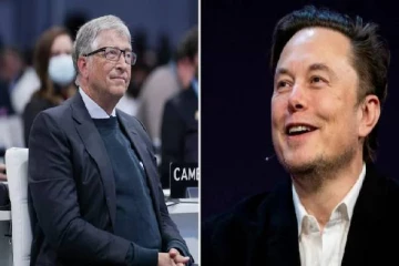 பில் கேட்ஸை கிண்டலடித்து எலான் மாஸ்க்..வைரலாகும் புகைப்படம்