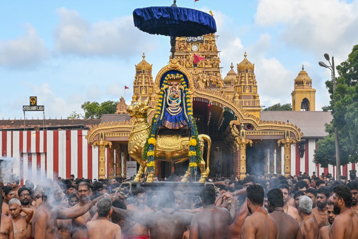 யாழ் நல்லூர் கந்தன் ஆலயத்தில் சந்தான கோபாலர் உற்சவம்; கண்டுகளித்த பக்தர்கள் கூட்டம்! | Santhana Gopalar Utsavam Nallur Murugan Kovil