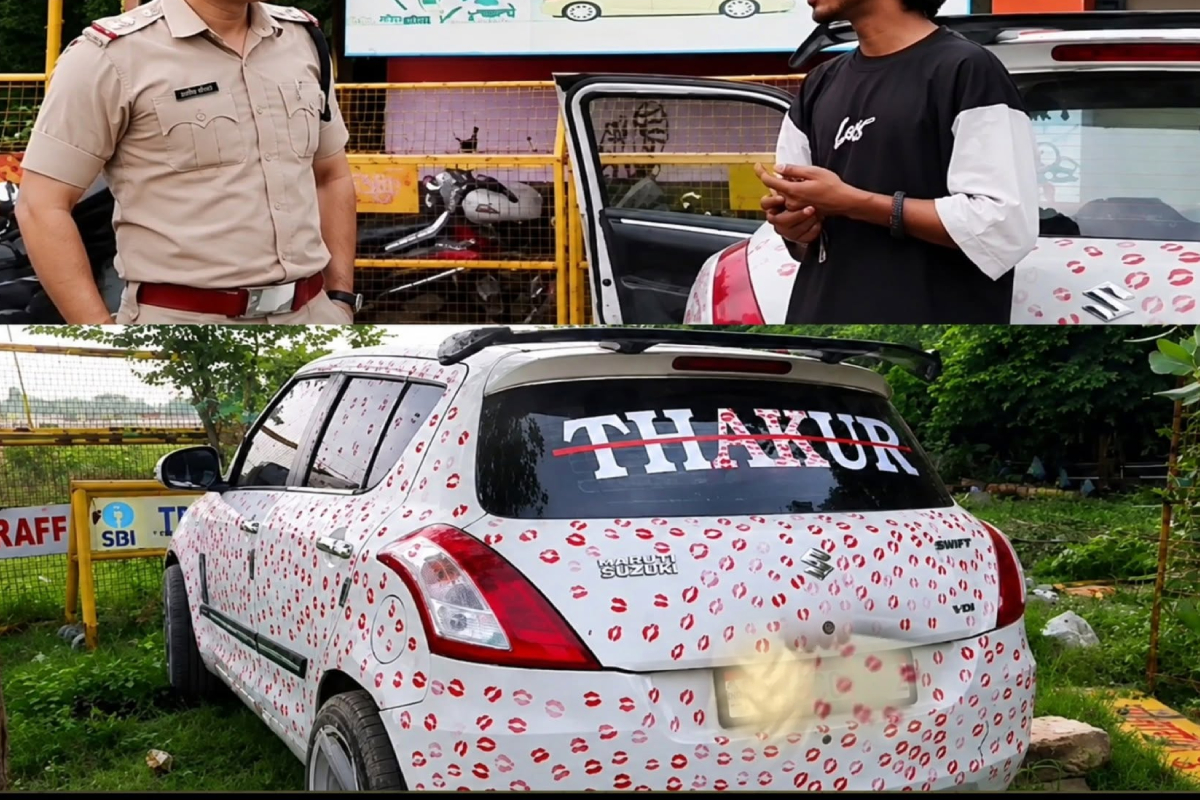 4 மணிநேரம் காதலி கொடுத்த 3,400 முத்தம்; காதலனுக்கு வினையானது! | Boyfriend Fined 3400 Kisses Given Car Girlfriend