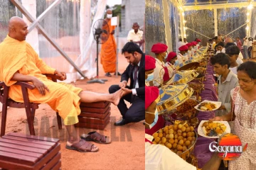 ලක්ෂ 8ක් වටින ටෙන්ට් එකක් යට උමන්දාවේ දුන් සුපිරි දන්සල් [PHOTO]