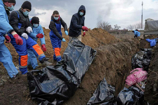 உக்ரைனில் புடினின்; அட்டகாசம்! 132 பொதுமக்கள் சடலங்கள் மீட்பு - ஐபிசி தமிழ்