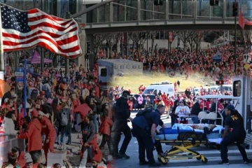 அமெரிக்காவில் பேரணியின் போது துப்பாக்கிச் சூடு : ஒருவர் பலி பலர் காயம்