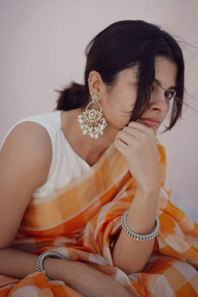 இளம் நடிகை சஞ்சனாவின் லேட்டஸ்ட் புகைப்படங்கள் | Actress Sanjana Krishnamoorthy Latest Photos