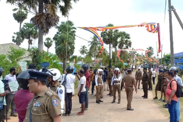 இனப்படுகொலையாளியே வெளியேறு - சவேந்திர சில்வாவின் யாழ் வருகைக்கு எதிராக பாரிய போராட்டம்!