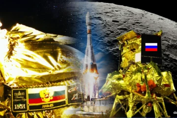 நிலவில் விழுந்து நொறுங்கிய ரஷ்யாவின் விண்கலம்