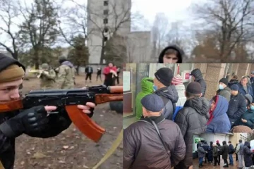 கீவ் - கார்கிவ்வில் நீண்ட வரிசையில் காத்திருக்கும் உக்ரைன் மக்கள்! எதற்காக தெரியுமா?