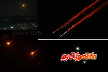 இஸ்ரேல் மீது மீண்டும் குறிவைத்த ஈரான்.. ஜெருசலேம் வானில் பாய்ந்த ஏவுகணைகள்!