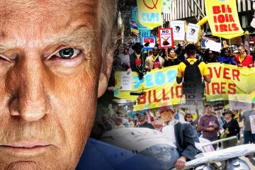 இங்கு யாரும் மன்னர் இல்லை! ட்ரம்புக்கு எதிராக அமெரிக்காவில் போராட்டம்