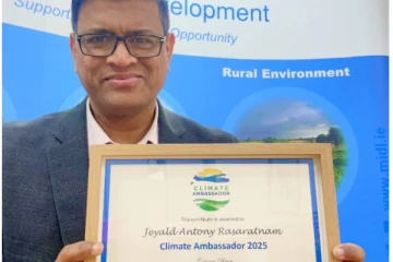 Ireland இல் இலங்கை தமிழருக்கு கிடைத்த கௌரவம்!