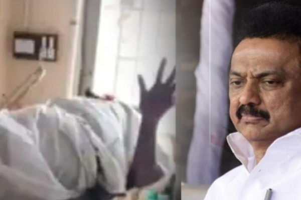 ஸ்டாலினுக்காக தனது கை விரலை துண்டித்துக் கொண்ட தொண்டர் - நடந்தது என்ன? | Volunteer Cut Finger Stalin ஸ்டாலினுக்காக தனது கை விரலை துண்டித்துக் கொண்ட தொண்டர் - நடந்தது என்ன? | Volunteer Cut Finger Stalin