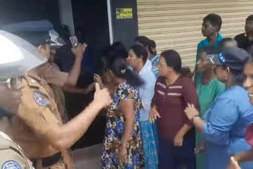 தமிழர் பகுதியில் மதுபானசாலைக்கு எதிர்ப்பு; பெண்கள் உட்பட பலர் கைது