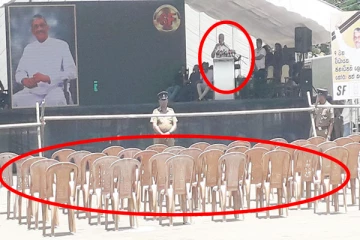 யாருமில்லாத கடையில் டீ ஆத்திய பொன்சேகா; கைவிட்ட தென்னிலங்கையர்கள்!