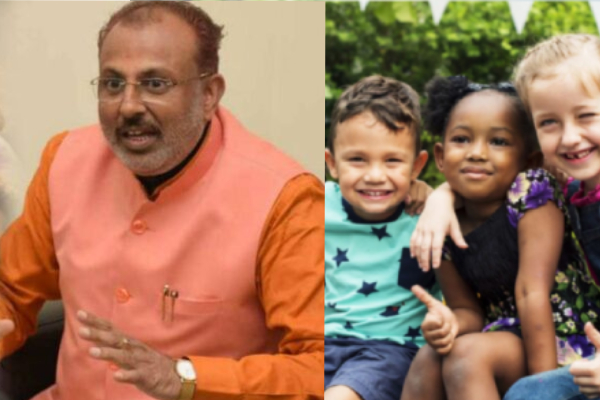 இளைஞர்கள் 4 குழந்தைகளை பெற்றுக்கொள்ள வேண்டும் : பாஜக அமைச்சர் சர்ச்சை பேச்சு | Uttar Pradesh Bjp Minister Raghuraj Created இளைஞர்கள் 4 குழந்தைகளை பெற்றுக்கொள்ள வேண்டும் : பாஜக அமைச்சர் சர்ச்சை பேச்சு | Uttar Pradesh Bjp Minister Raghuraj Created