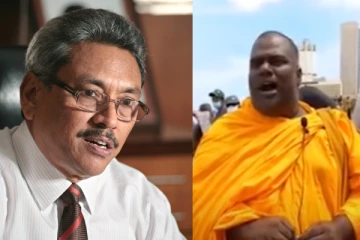 “கோட்டாபய கொலைகாரன்” எங்களுக்குத் தேவையில்லை! பொங்கியழுந்த பௌத்த தேரர்  (காணொளி)