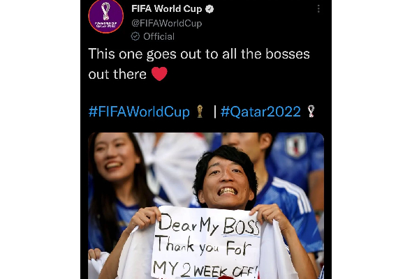 உலகக் கிண்ணப் போட்டியில் பிரபலமான ரசிகர்! ஏன் தெரியுமா? | A Famous Fan In The World Cup Do You Know Why