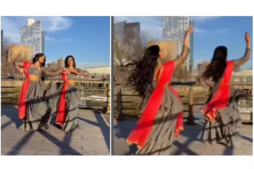 இணையதளத்தை கலக்கும் இரு பெண்களின் நடனம் - வைரலாகும் வீடியோ