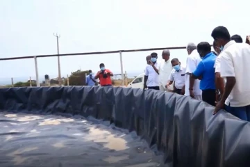 அதி நவீன தொழிநுட்பத்தில் இறால் வளர்ப்பு பண்ணை: டக்ளஸ் தேவானந்தா விஜயம் (Video)
