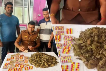 யாழில் மாணவர்களை இலக்குவைத்து போதைப்பொருள் வியாபாரம்: 06 பேர் கைது (படங்கள்)