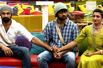 இவன் ஏன்டா இப்ப அக்ஷரா கைய பிடிக்கிறான்! பிக்பாஸ் ராஜுபாய் பரிதாபங்கள்..