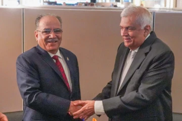 நேபாள பிரதமரை சந்தித்த ஜனாதிபதி ரணில் விக்ரமசிங்க (Photos)