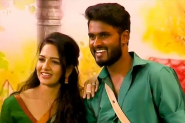 வயதான தோற்றத்தில் அசிங்கமாக இருக்கும் பாவனி, அமீர்! வைரலாகும் காட்சி