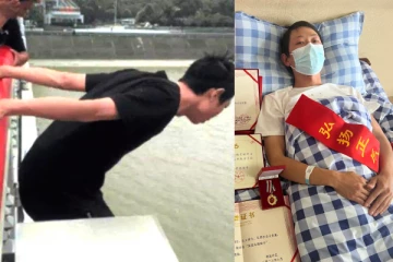 பாலத்திலிருந்து குதித்து பெண்ணை காப்பாற்றிய உணவு டெலிவரி ஏஜென்ட்- 35 லட்சம் பரிசு