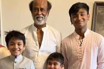 பேரன்களுடன் பொங்கலை கொண்டாடிய சூப்பர்ஸ்டார் ரஜினிகாந்த்.. அழகிய புகைப்படம்