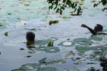 குளத்திற்குள் இருந்து ஆணொருவரின் சடலம் மீட்பு..!