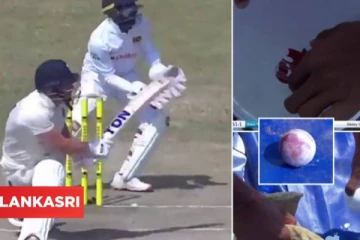 இலங்கை-இங்கிலாந்து போட்டியில் திடீரென வெள்ளை நிறத்திற்கு மாறிய சிவப்பு பந்து! தெரியவந்த காரணம்