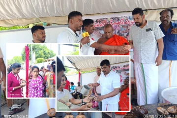 தமிழர்களை தமிழர்களே ஆள வேண்டும்...! முள்ளிவாய்க்கால் நினைவேந்தலில் கோடீஸ்வரன் எம்.பி
