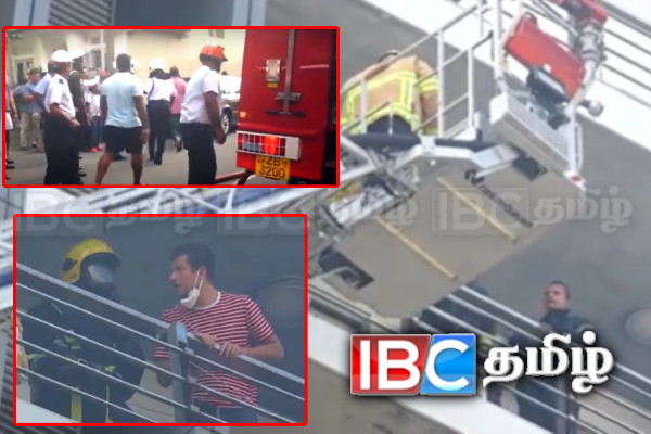 நாரஹேன்பிட அடுக்குமாடி குடியிருப்பில் தீ: மீட்பு பணிகள் தீவிரம்!